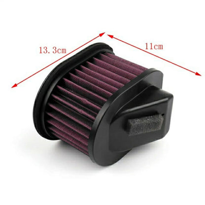 Kawasaki Z800 Compatible High-Performance Washable/ Reusable Air filter/ Air Intake Cleaner