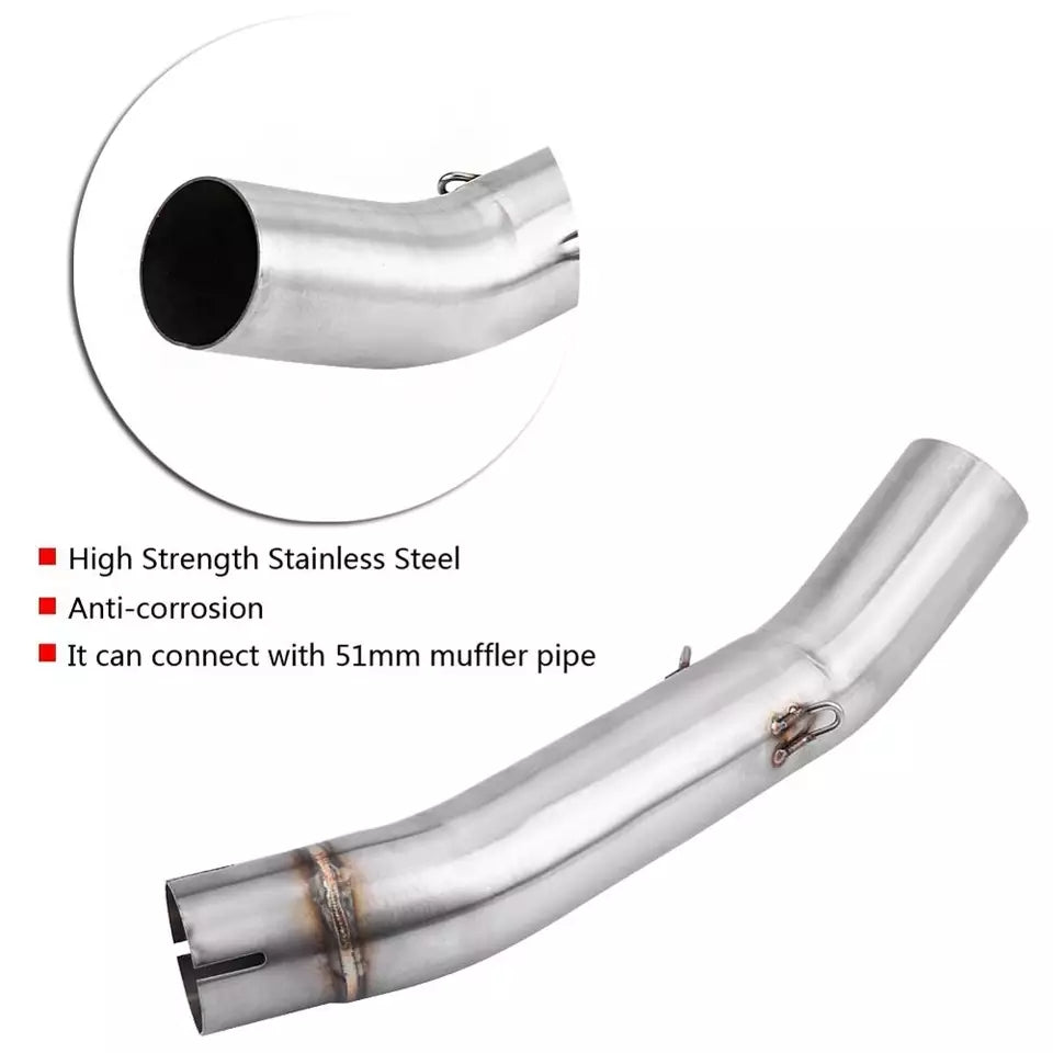 Benelli TNT300/ GT600 Bent Pipe/Middle Pipe